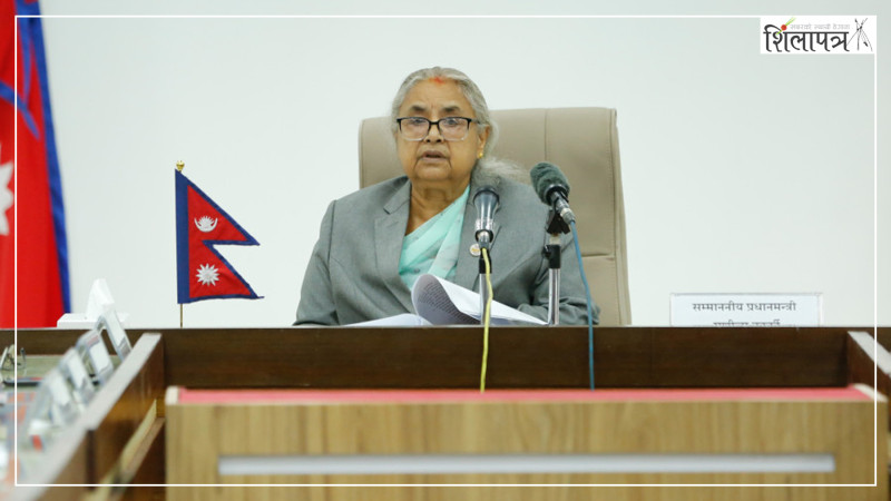 राजनीतिक दल र जेन–जीका प्रतिनिधिसँग छलफल गर्दै प्रधानमन्त्री