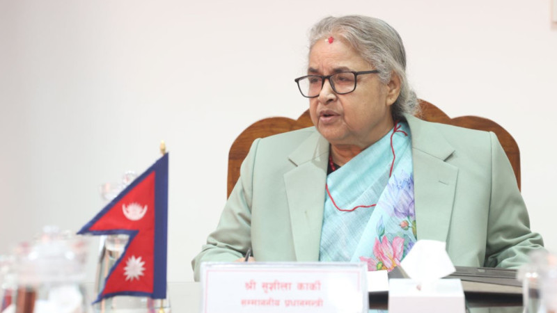 स्वास्थ्य बीमा समस्याबारे सरोकारवालासँग छलफल गर्दै प्रधानमन्त्री