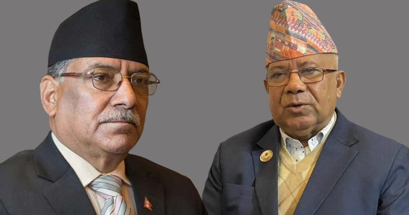 बालुवाटार जानुअघि माधव नेपालसँग प्रचण्डको ‘सल्लाह’