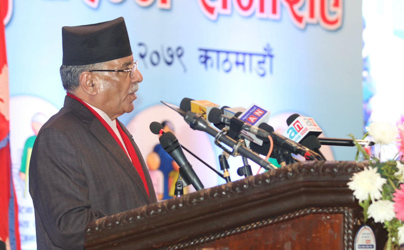 समाजका हरेक गतिविधिमा महिला सहभागिता अनिवार्य : प्रधानमन्त्री 