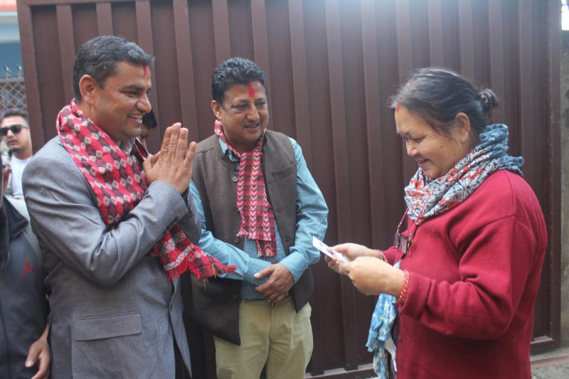 मतदातासँग प्रदीप पौडेलको प्रतिबद्धता- ब्रेन ड्रेनको समस्या पहिलो प्राथमिकतामा राखेर काम गर्छु  