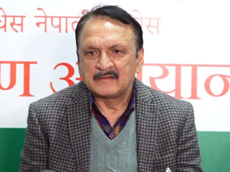 ओलीको अभिव्यक्ति खेदजनकः प्रकाशशरण महत