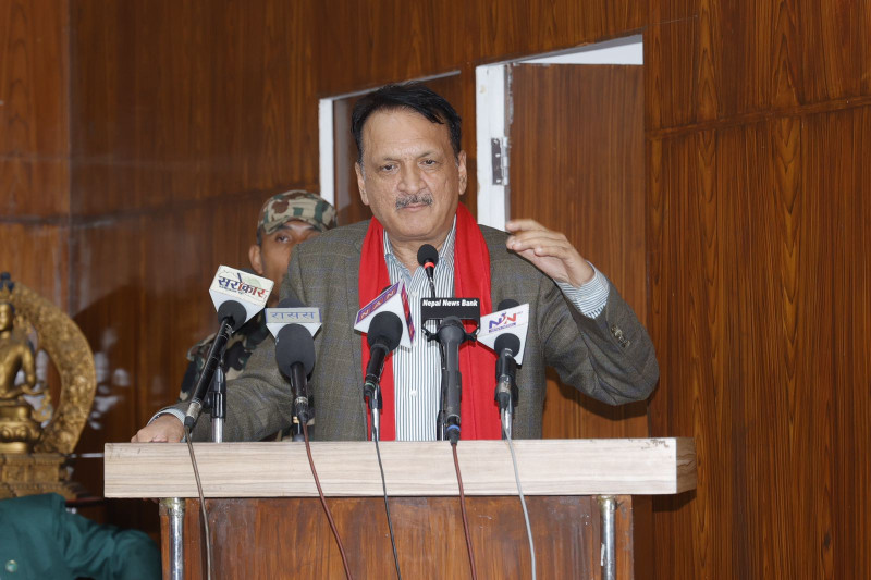 निर्माण व्यवसायमा देखिएका समस्याको भरपाइ गर्नसक्ने स्थिति छैनः अर्थमन्त्री