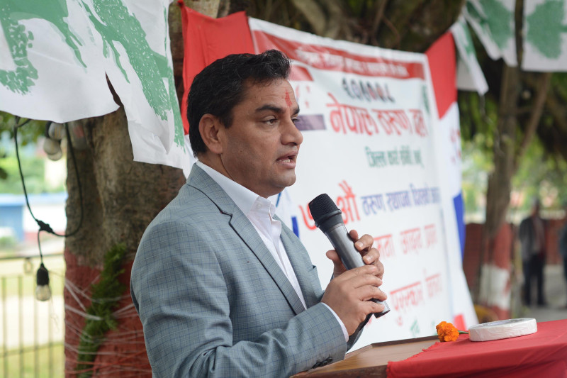 लोकतन्त्रको रक्षा र रूपान्तरणमा तरुणको भूमिका महत्त्वपूर्ण छ : महामन्त्री पौडेल
