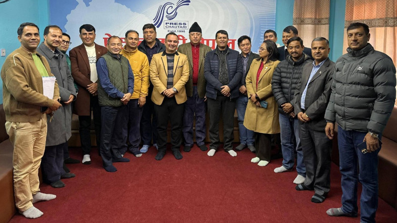 एमाले महाधिवेशन प्रतिनिधि चयन: प्रेस चौतारीबाट अर्याल, बस्नेत र पाण्डे सर्वसम्मत चयन