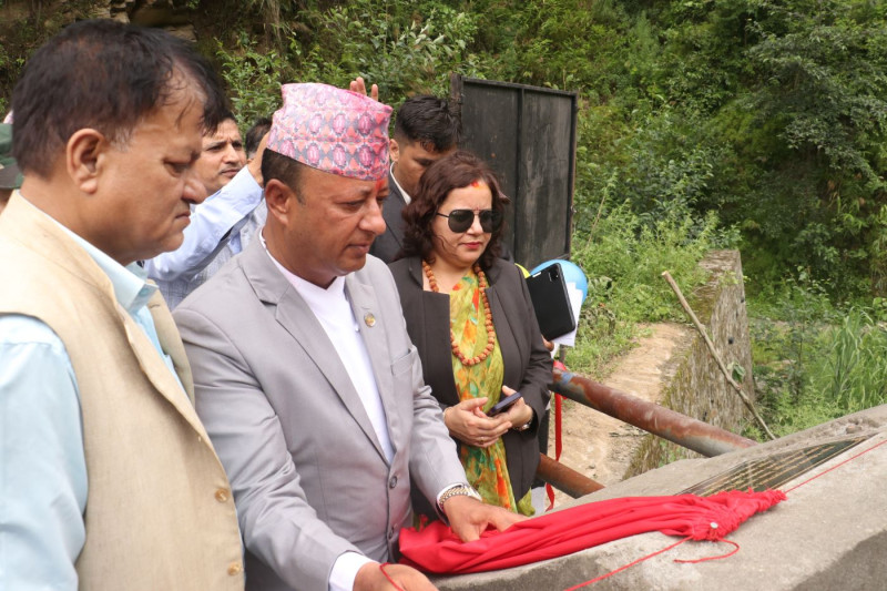 सङ्खुवासभामा दुईवटा नयाँ पुल सञ्चालनमा