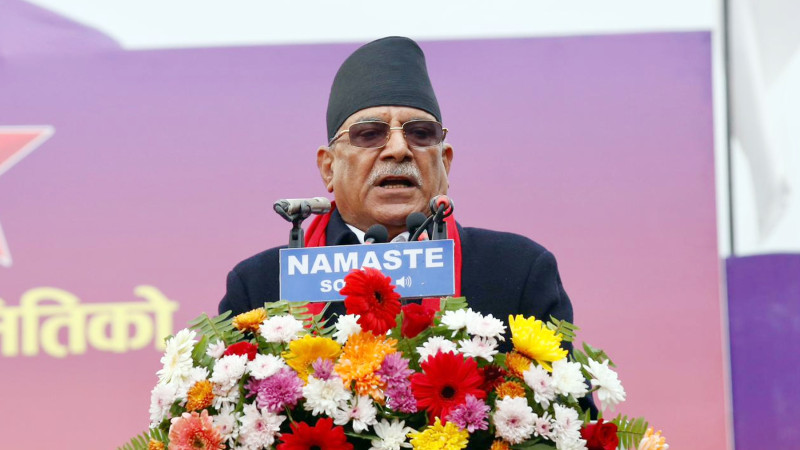 नेकपा संयोजक प्रचण्डले भने– देशलाई निकास दिने काम निर्वाचनबाट मात्रै सम्भव छ