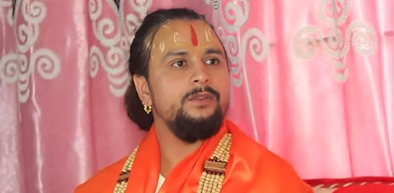 राजावादीहरूको प्रदर्शनलाई उत्तेजित बनाउने धर्मगुरु खतिवडा पक्राउ 