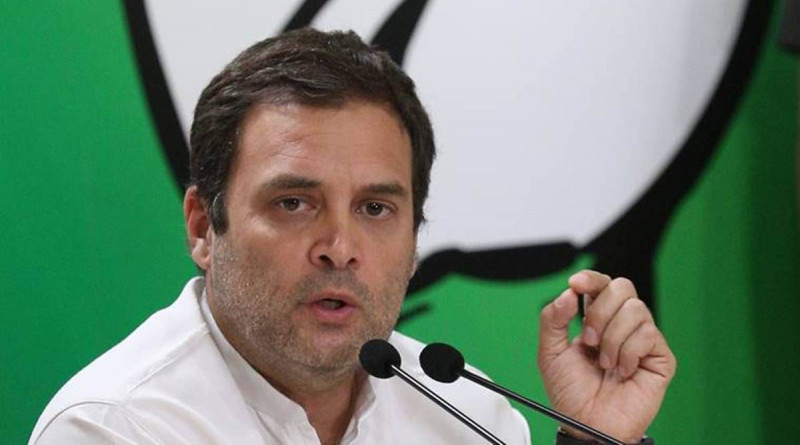 राहुल गान्धी सहभागी कार्यक्रममा नेपालकाे राष्ट्रिय गान बजेपछि‍‍‍...(भिडियाे)