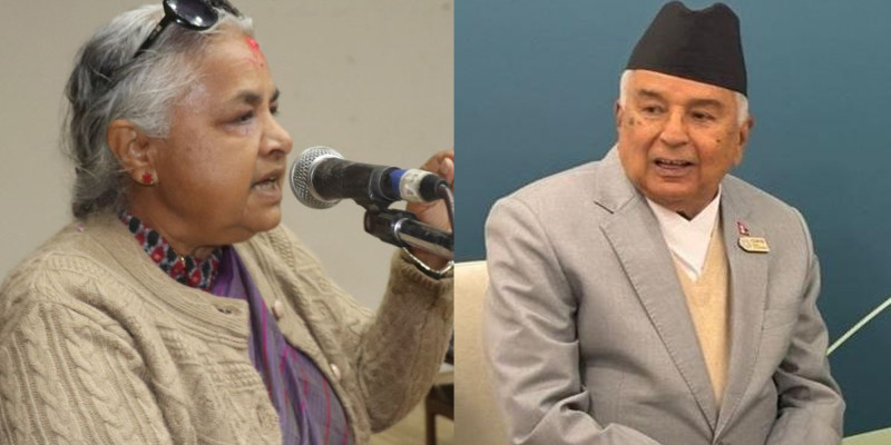 राष्ट्रपति र सुशीला कार्कीबीच के कुरा मिलेन ? 