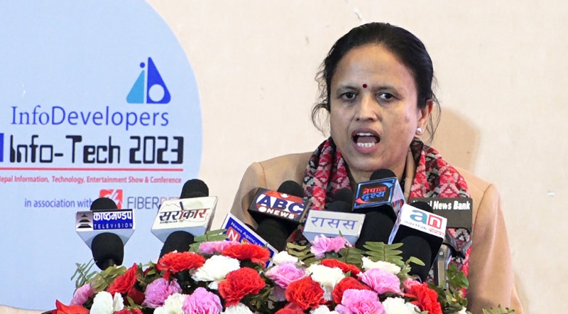 सूचना प्रविधि क्षेत्रलाई व्यवस्थित बनाउन सरकार प्रतिबद्ध: सञ्चारमन्त्री शर्मा