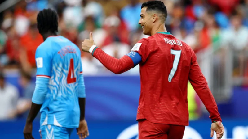 पहिलो हाफमा पोर्चुगललाई डीआर कंगोले बराबरीमा रोक्यो