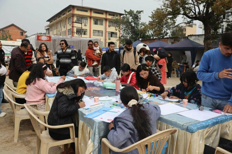 ५ हजारभन्दा बढीले अवलोकन गरे रोटरी हाट बजार 