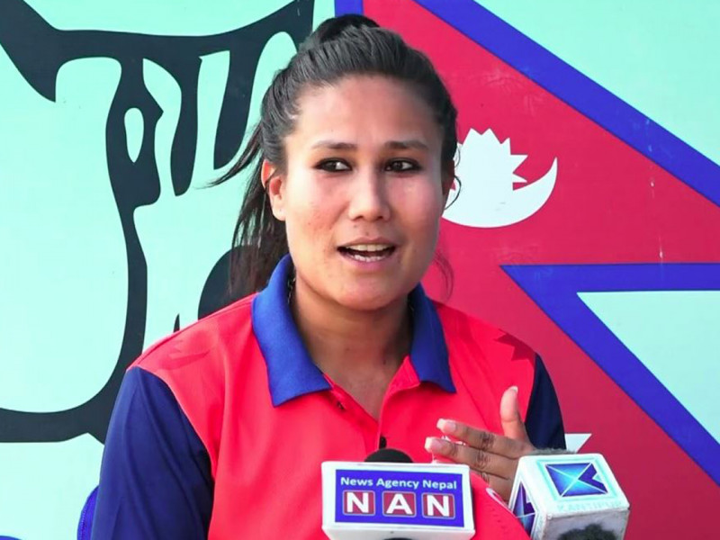 एसीसी महिला टी-२० च्याम्पियनसिपको तयारीमा नेपाल, कप्तान रुविना भन्छिन्– ट्रफी उचालेरै फर्किन्छौँ 