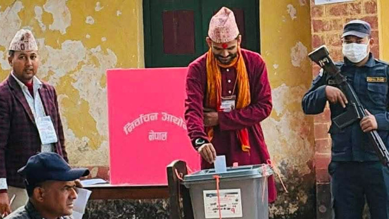 १२ बजेसम्म १८ प्रतिशत मत खस्यो