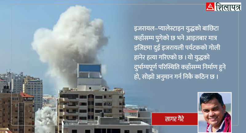 इजरायल–प्यालेस्टाइन युद्ध : जेरुसलेमको तानातानले वर्षौंदेखि बल्झिएको घाउ