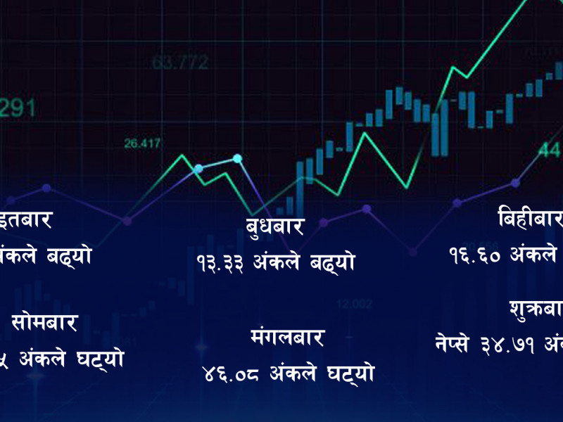 यो साता यस्तो रह्यो शेयरबजार ?