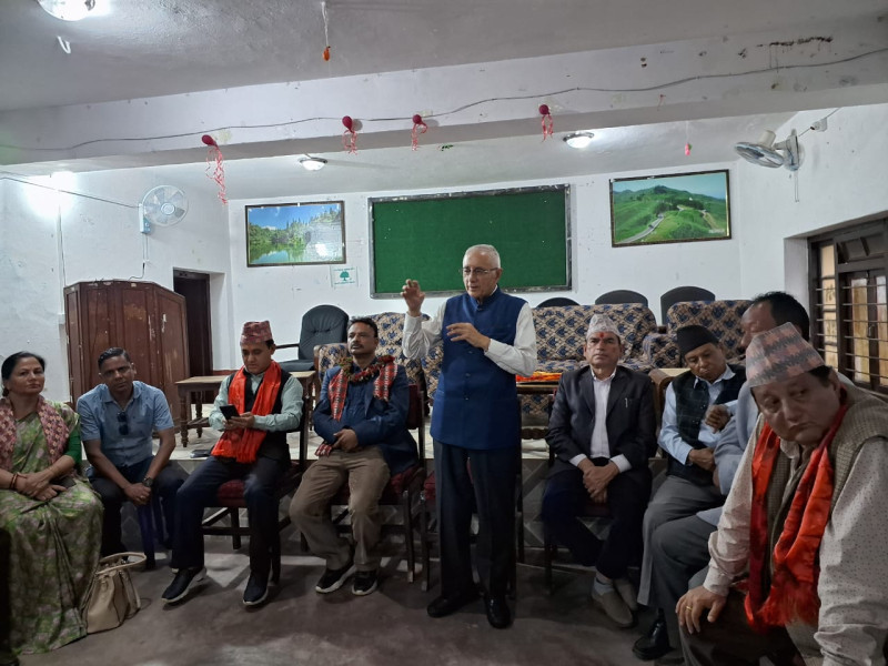उमेदवार म हुँ भनेर चुनावमा लाग्न शेखरको निर्देशन 