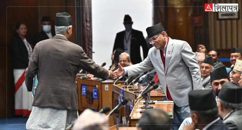 संसदमा नौलो अभ्यास: सरकारमाथि विश्वासको मतसँगै प्रतिपक्षीको कुर्सीमा पनि 