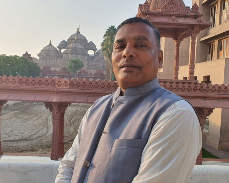 किर्ते मुद्दामा बृहत्तर जनकपुर क्षेत्र विकास परिषद्का अध्यक्ष साह पक्राउ