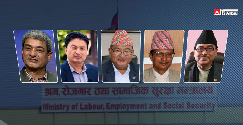 श्रम मन्त्रालयको जस लिँदै चुनाव जित्ने पाँच पूर्वश्रममन्त्री 