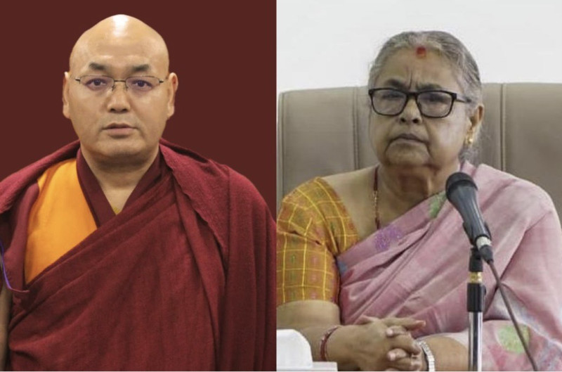 दलाई लामाका सभामुख तेन्फेलको पनि प्रधानमन्त्री कार्कीलाई शुभकामना