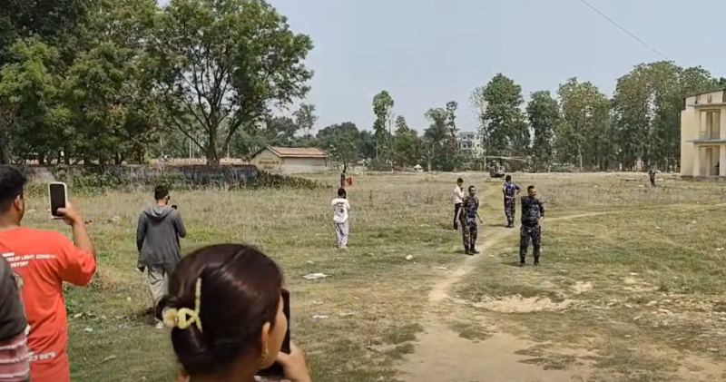 सशस्त्रको तालिममा ७ जवान बेहोस, ६ जनालाई हेलिकोप्टरमार्फत काठमाडौं लगियो