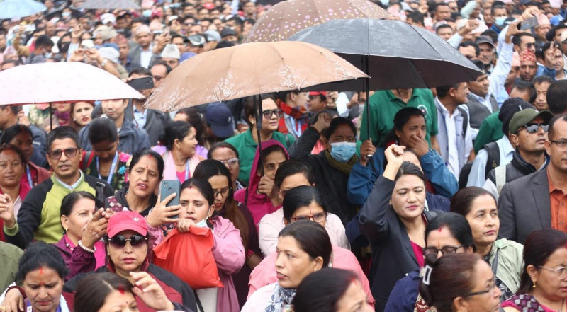पाँच बजे शिक्षक र सरकारबीच वार्ता हुँदै