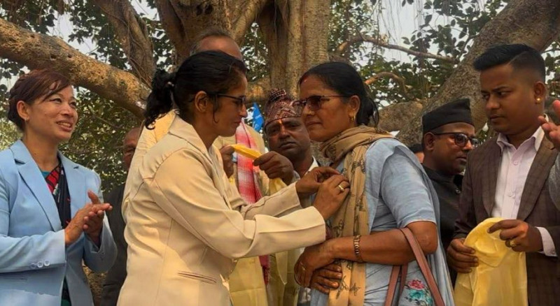 एमालेकी पूर्वप्रदेश सांसद रास्वपामा प्रवेश