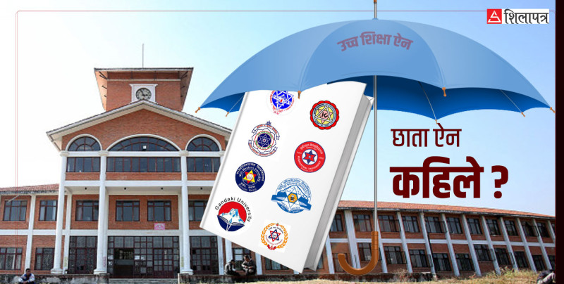 विश्वविद्यालयमा राजनीतिक हस्तक्षेप बढाउने गरी ल्याउन लागिएको उच्च शिक्षा विधेयक, त्यो पनि सिंहदरबारमै थन्कियो