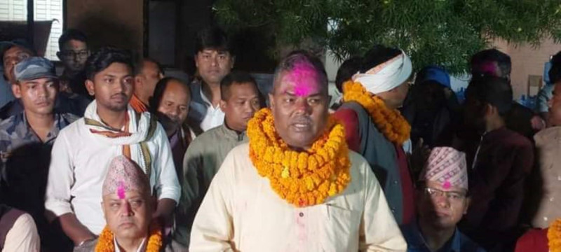 बारा २ बाट जसपा अध्यक्ष यादव निर्वाचित 