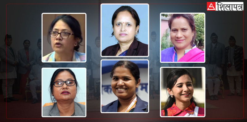 मन्त्रिपरिषद्‌मा ४ मन्त्री र २ राज्यमन्त्री महिला, पुगेन ३३ प्रतिशत  