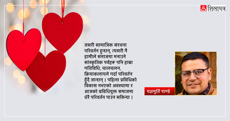 समाजशास्त्रीय दृष्टिकोणमा भ्यालेन्टाइन डे र विश्वव्यापीकरण