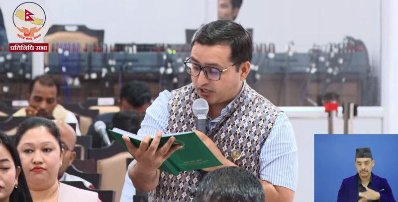 रास्वपा सांसद न्यौपानेको प्रश्न - अहिलेसम्म राजदूत नियुक्ति किन नगरेको सरकार ?