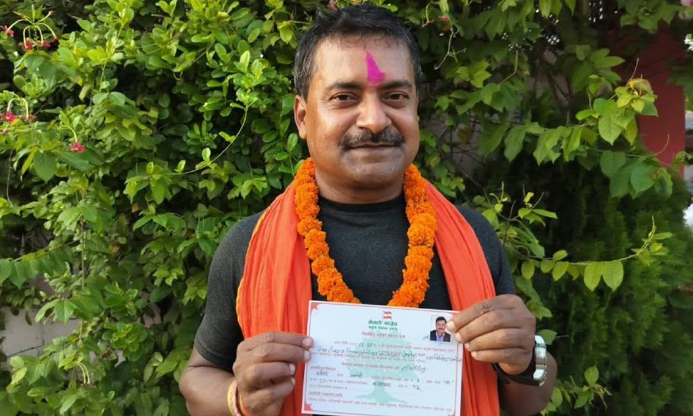 तेस्रो पटक महाधिवेशन प्रतिनिधि बनेका ‘जोगिन्दर पानवाला’ले केन्द्रीय सदस्यमा उम्मेदवारी दिँदै