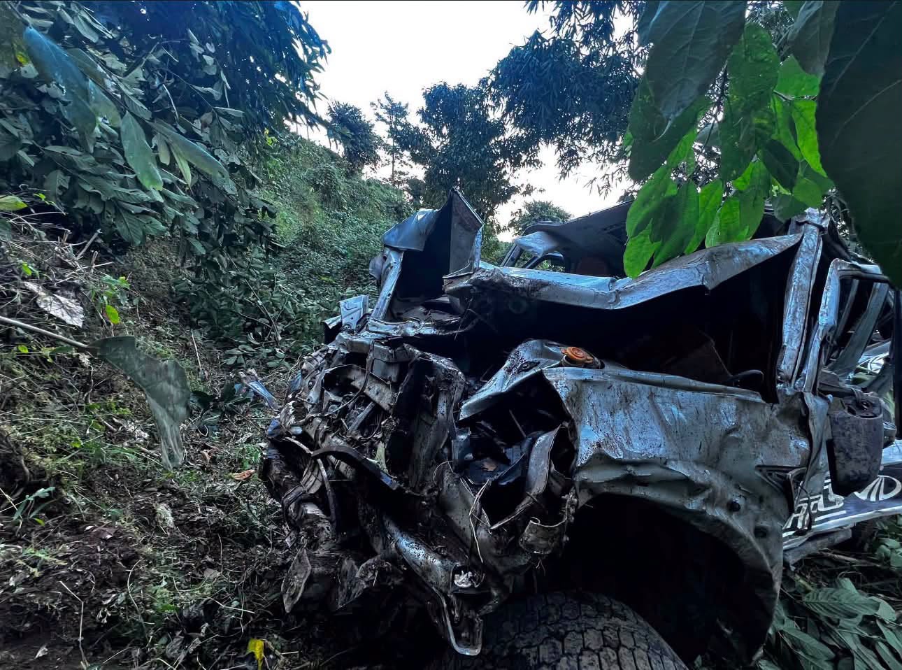 गुल्मीमा गाडी दुर्घटना हुँदा ६ जनाको मृत्य, ३ घाइते