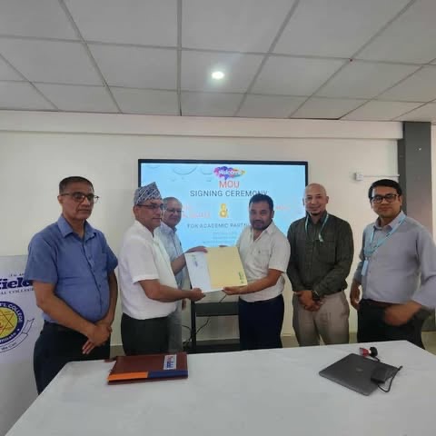 नेसफिल्ड इन्टरनेसनल कलेजमा इन्क्युबेसन केन्द्र स्थापना, आइडिया स्टुडियोसँग तीनवर्षे सहकार्य