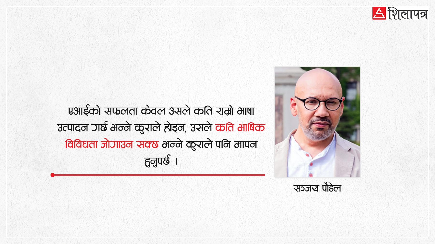 भाषामाथि एआईको मौन आक्रमण
