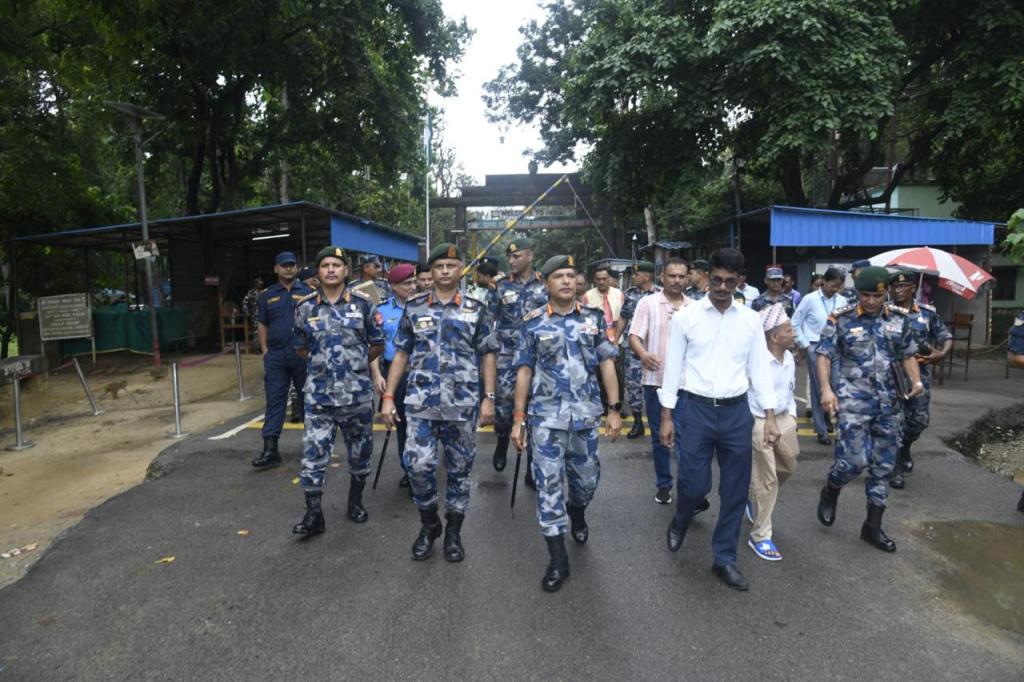 सीमा सुरक्षामा कुनै कमी–कमजोरी हुन नदिन सशस्त्रका आईजीपी पौडेलको निर्देशन