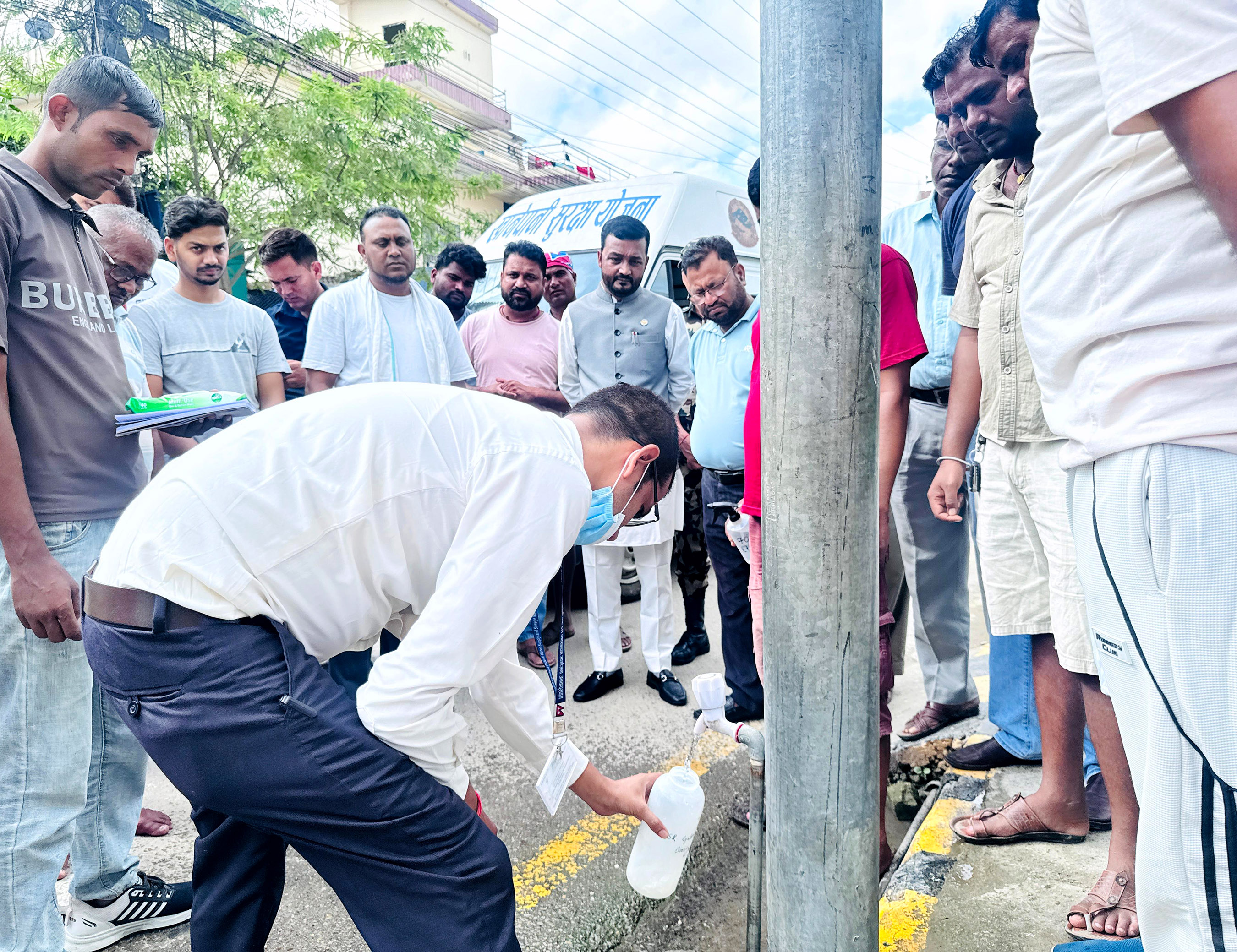 हैजा फेलिन थालेपछि वीरगञ्ज महानगरपालिकाले सुरु गर्‍यो खानेपानी परीक्षण