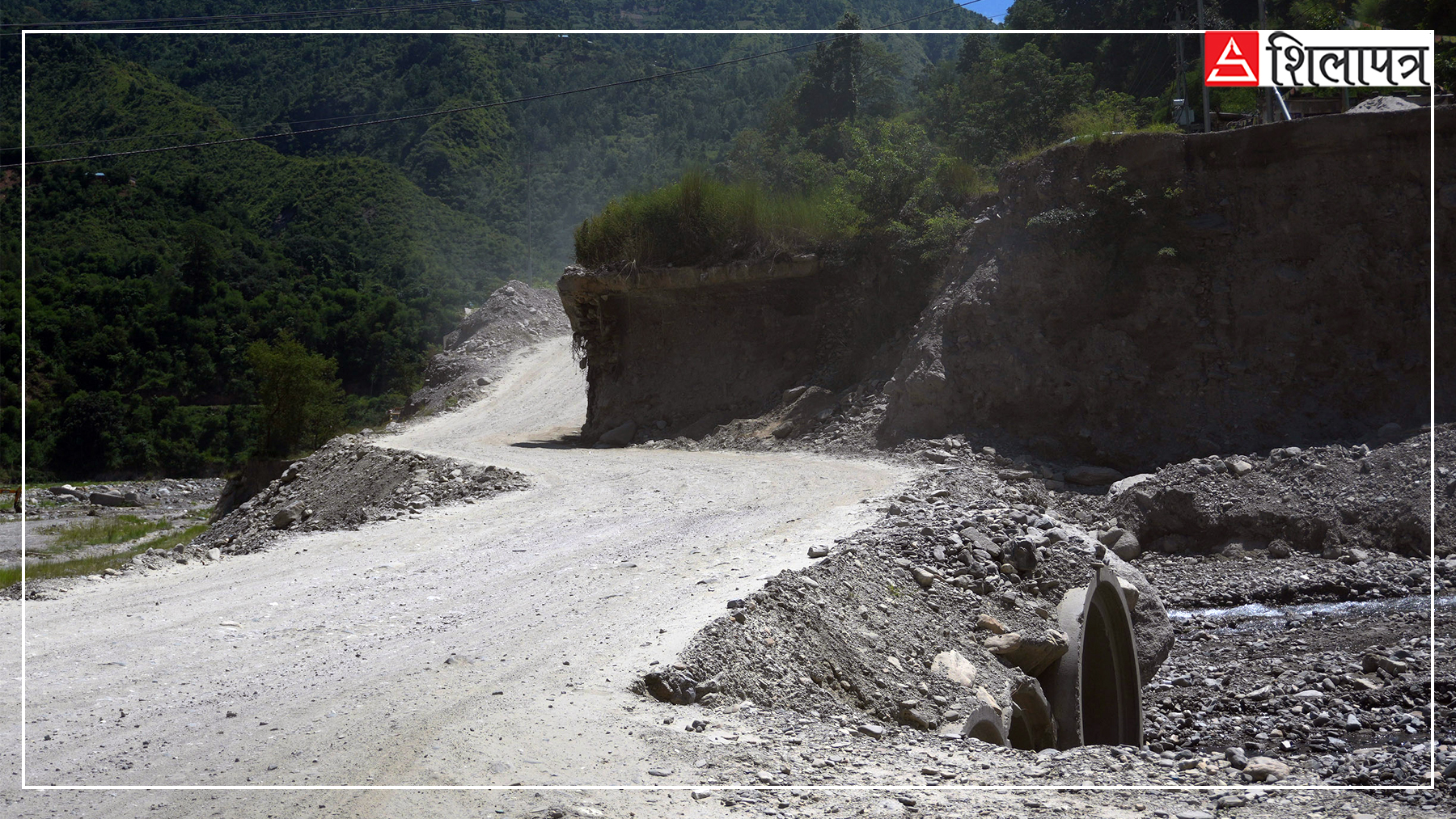 तीन दिनपछि खुल्यो विपी राजमार्ग, घुमाइयो सडक 