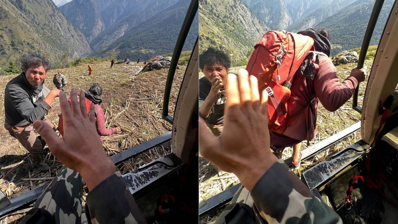 बूढीगण्डकी बाढीबाट प्रभावित एक विदेशीसहित ३६ जनाको उद्धार