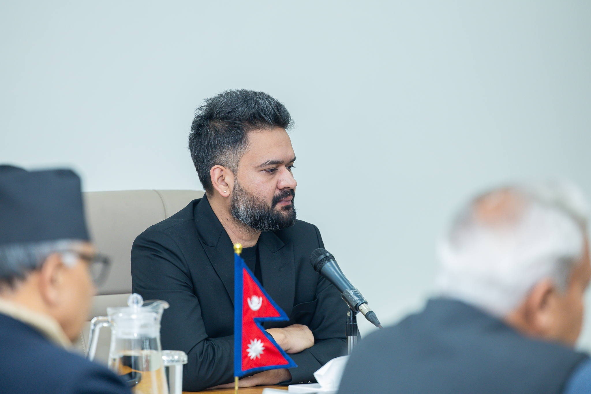 फाइल फाेटाे : प्रधानमन्त्री वालेन्द्र शाह नेपालस्थित विभिन्न मुलुकका राजदूतसँग छलफलमा क्रममा ।