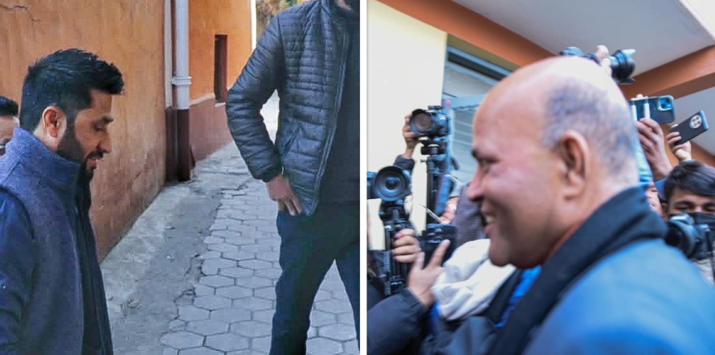 काठमाडौंका मेयर बालेनलाई भेट्न ललितपुरमा घुँइचो