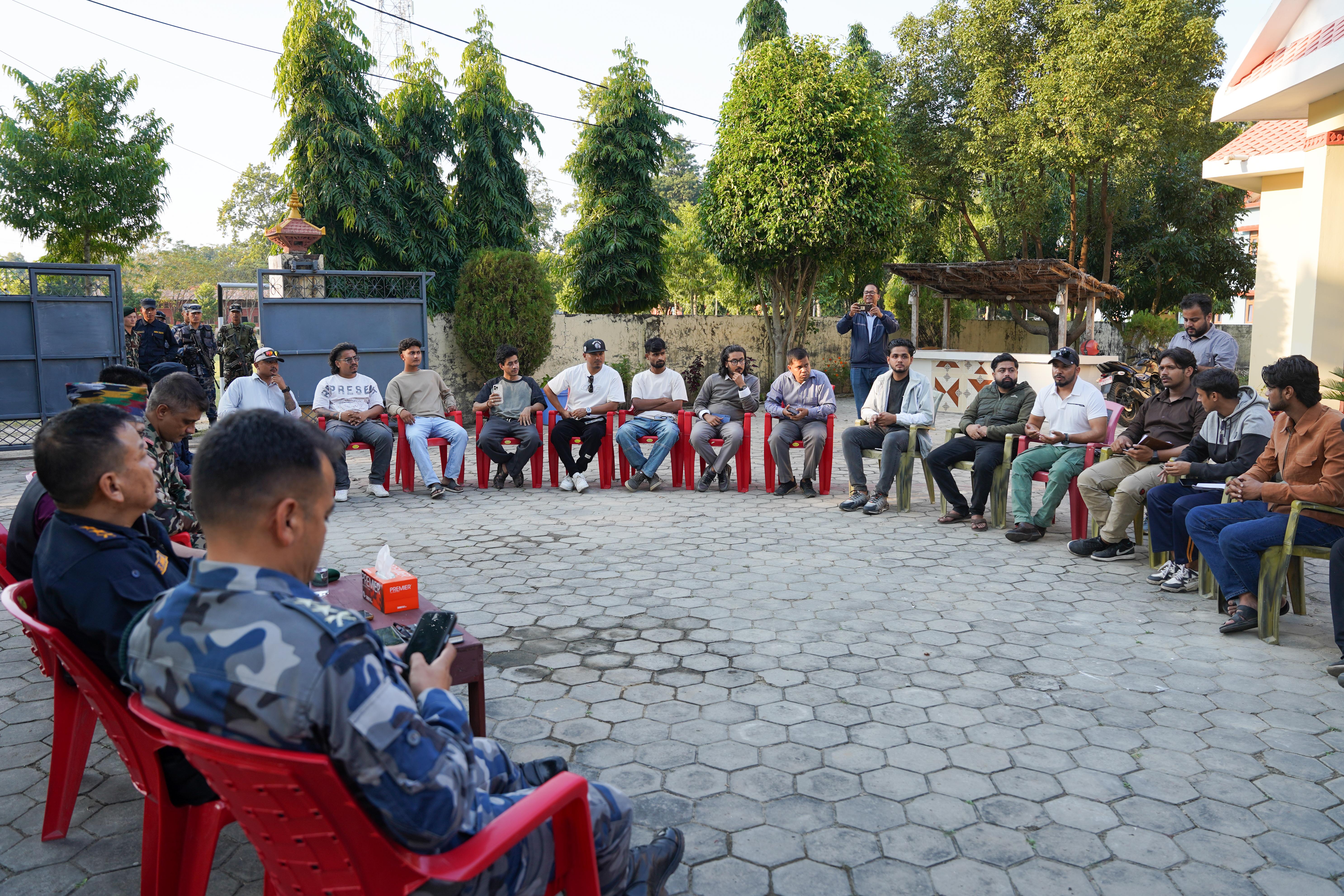 बारामा बारा जेन–जी र प्रशासनबीच वार्ता हुँदै