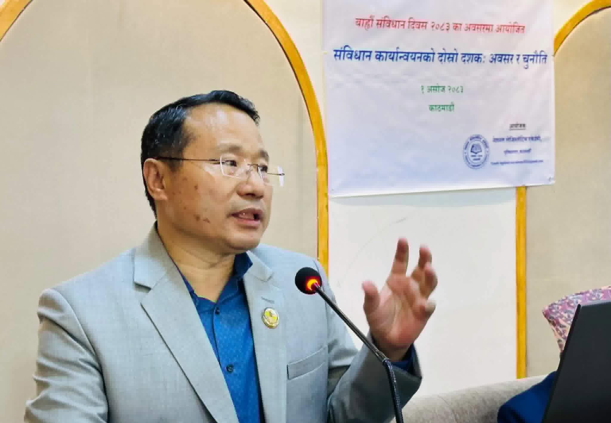 रास्वपाको नियत संविधानको फाउन्डेसनमै प्रहार गर्ने देखियो, मुलुक द्वन्द्वमा जान सक्छ : वर्षमान