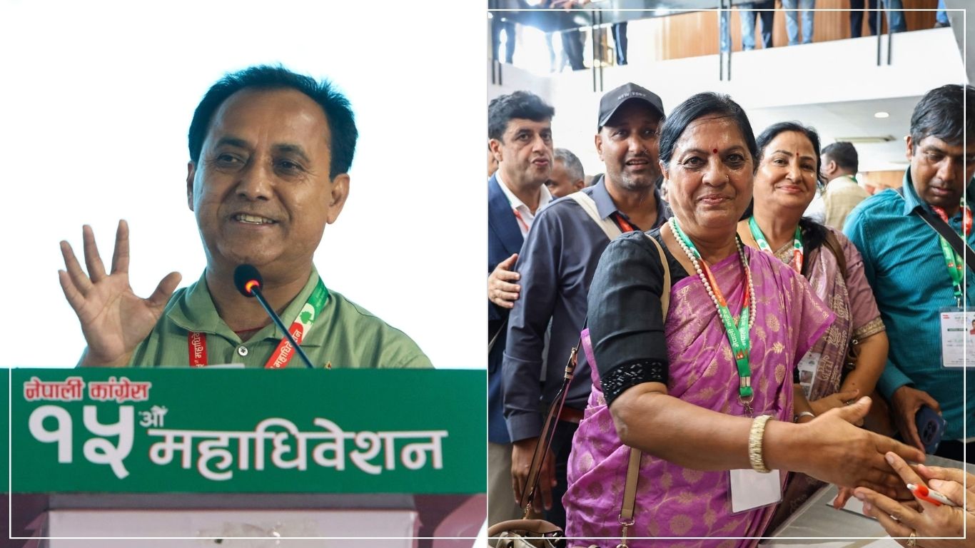 विश्वप्रकाश शर्मा र पुष्पा भुसाल निर्विरोध निर्वाचित