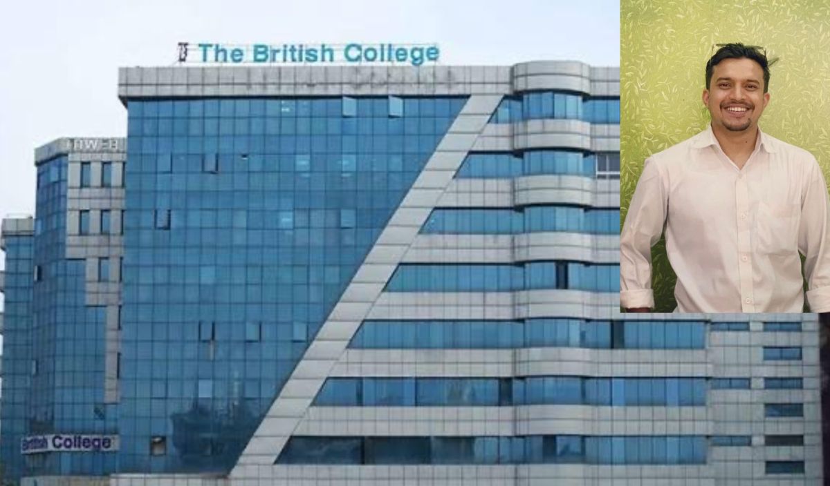 द ब्रिटिस कलेजमा आन्दोलनको नाममा ठूलो रकम मागेको आरोपमा विवेक ढकाल पक्राउ