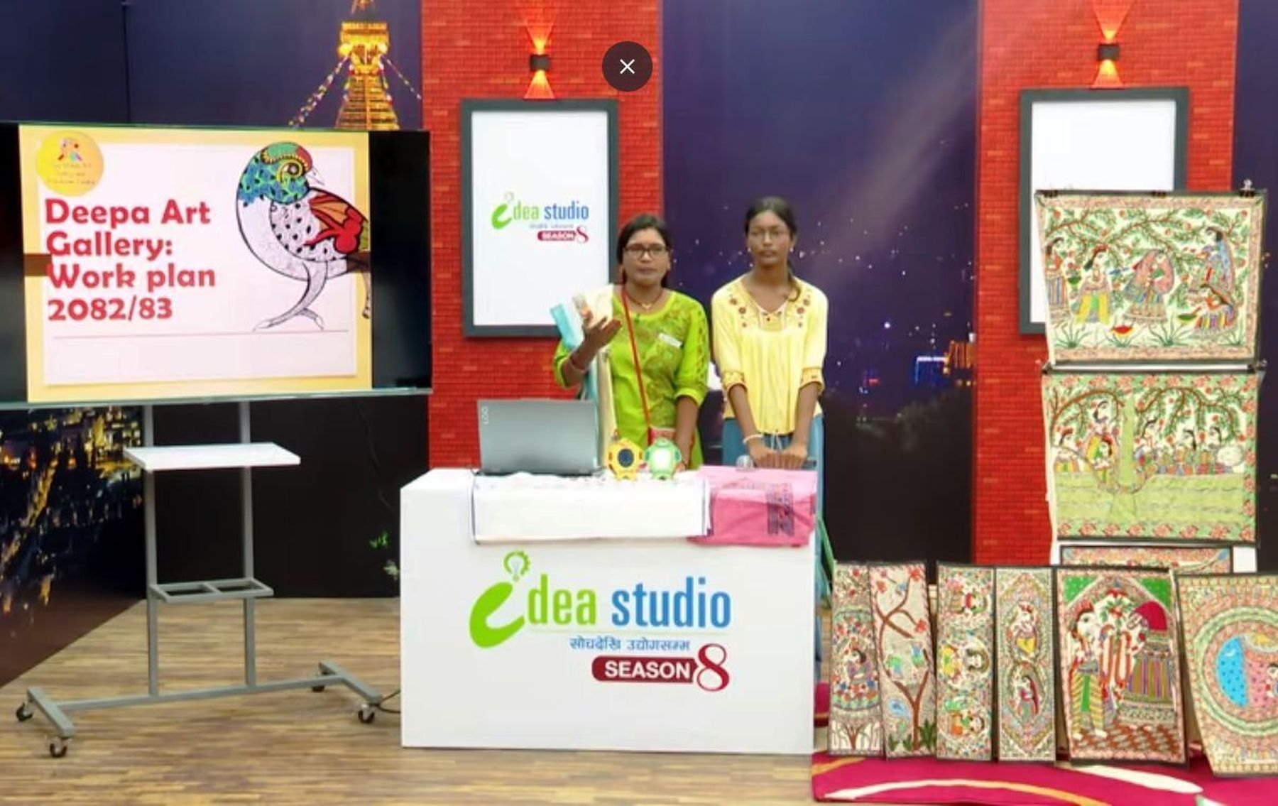 मिथिला आर्टमा व्यावसायिक सफलता देखेकी दीपा (भिडियोसहित)