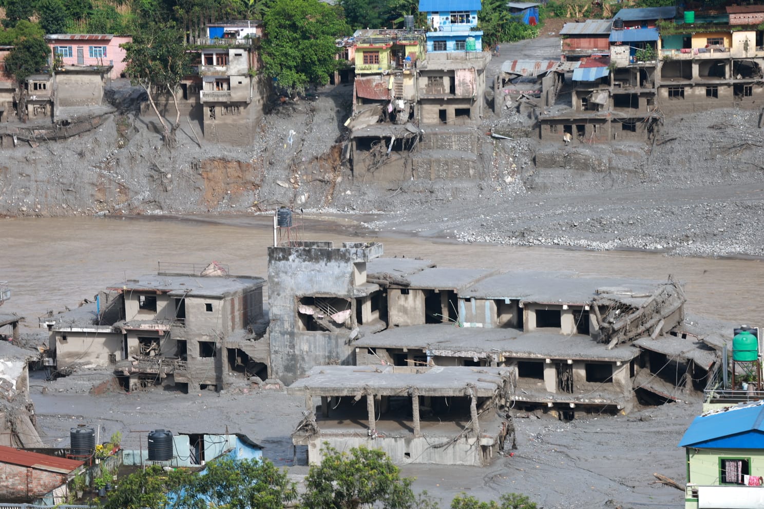 भोटेकोसी बाढीमा ६ सय ४४ पर्यटक बेपत्ता, कुन देशका कति ?